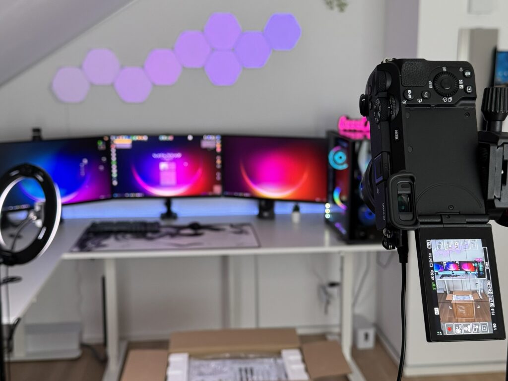 MotionByIben Setup für Gaming- und Tech-Content auf Social Media